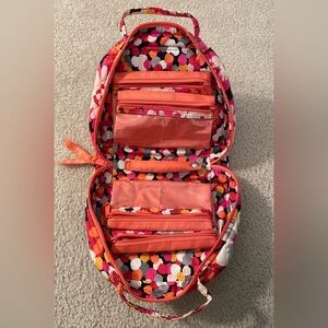 VERA BRADLEY TRAVEL JEWELRY CASE - LIGHTLY USED, LIKE NEW!
